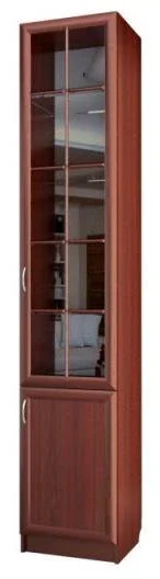 Шкаф для книг узкий С 410 М - со скидкой