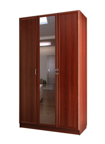 Шкаф 3-х дверный с зеркалом С 204/1 М