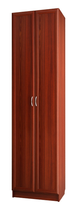 Шкаф для платья 2-дверный узкий С 454 М